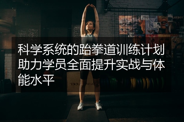 科学系统的跆拳道训练计划助力学员全面提升实战与体能水平