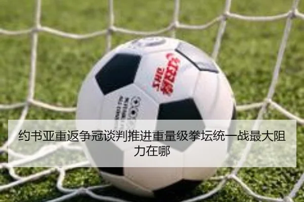 约书亚重返争冠谈判推进重量级拳坛统一战最大阻力在哪